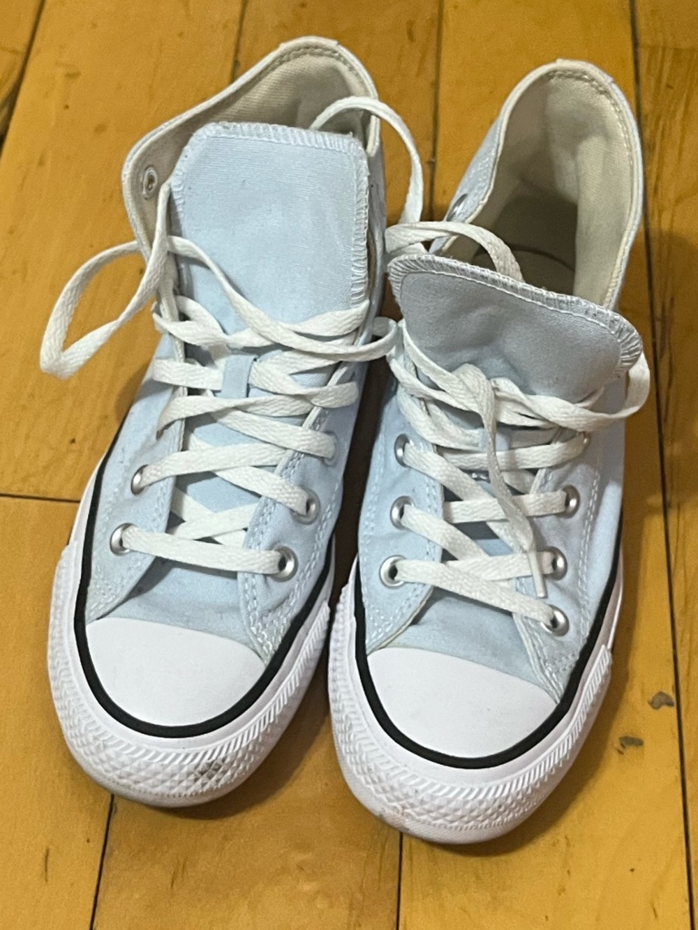 Converse Chuck Taylor All Star Light Blue High Top Sneakers